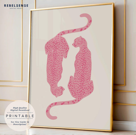 Pink Cheetah Print