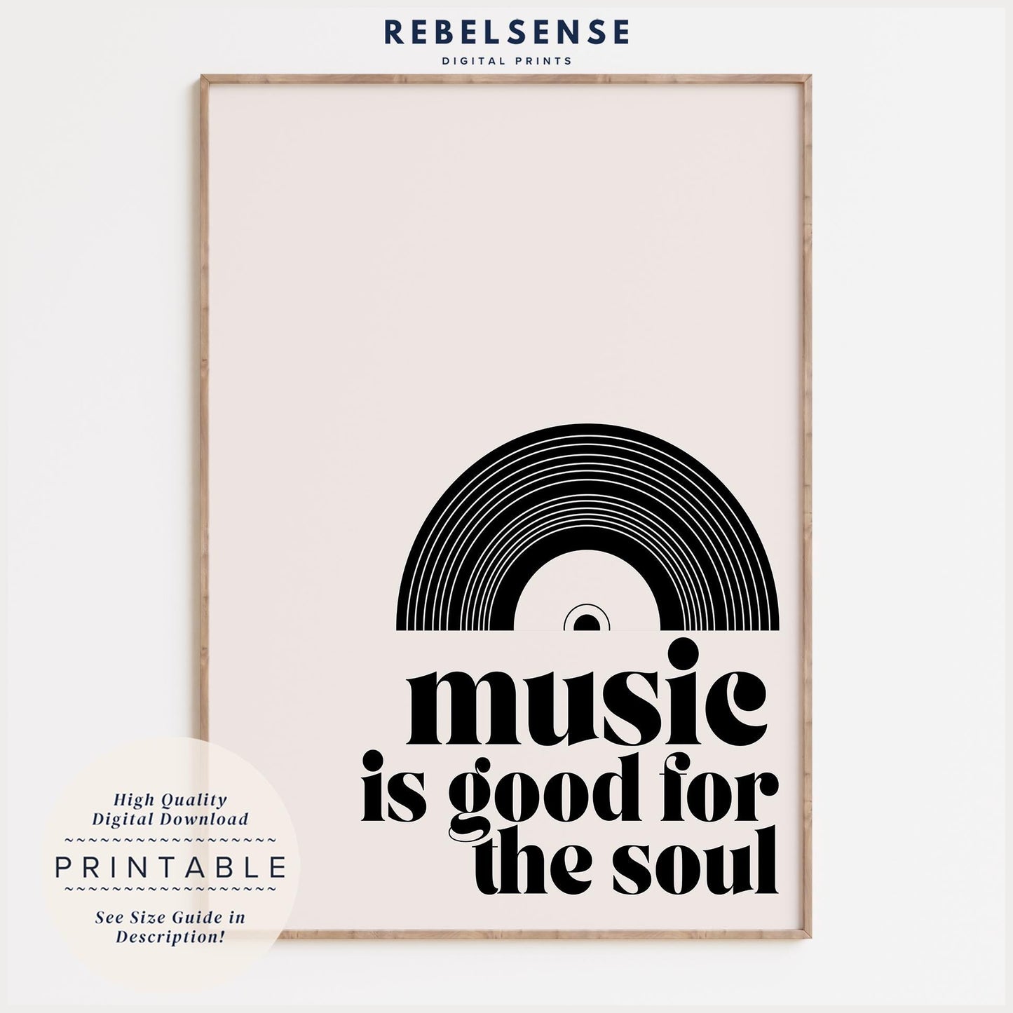 Music Quote Print