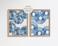 Blue Disco Set Of 2 Prints