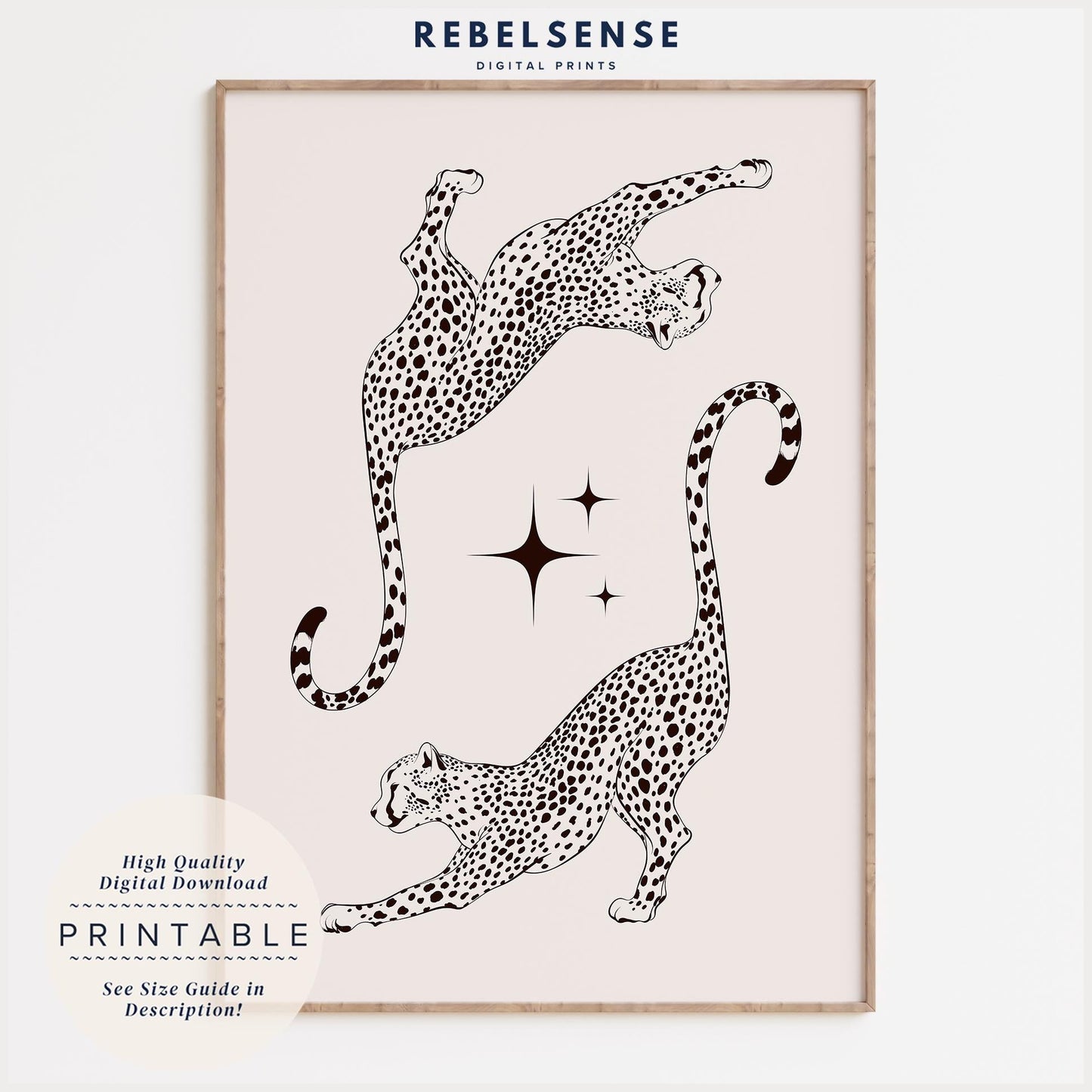 Cheetah Wall Art