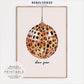 Leopard Disco Ball Print