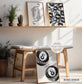 Black Set Of 3 Prints