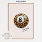 Leopard Pool Ball Print