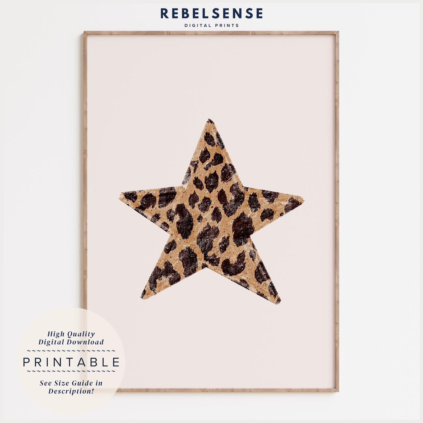 Cheetah Star Print