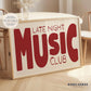 Music Club Print
