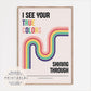 True Colors Song Print
