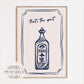 Tequila Bar Cart Print