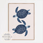 Watercolor Sea Turtle Print