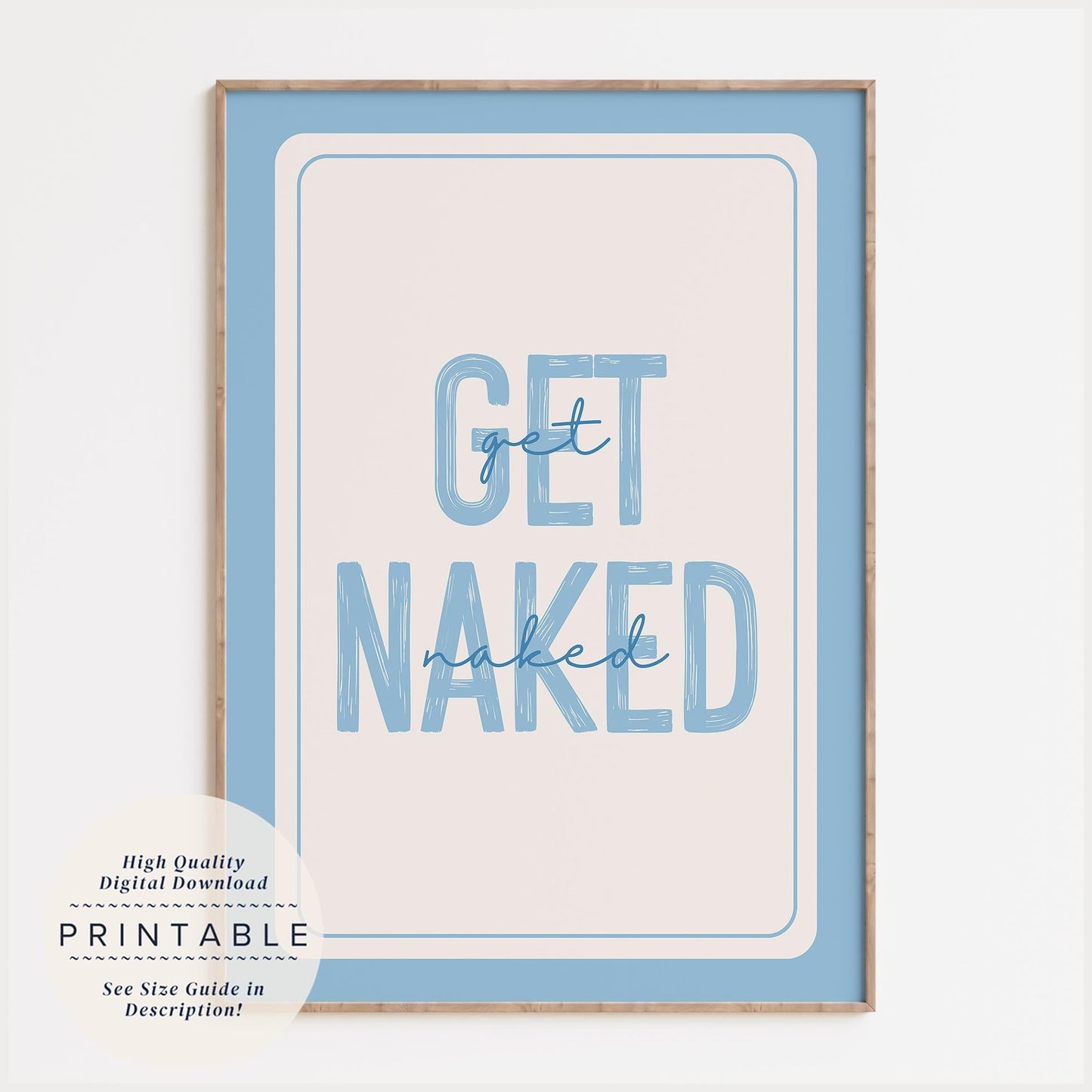 Get Naked Print