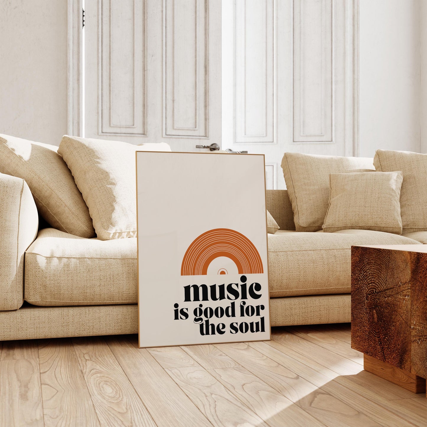Music Is Good For The Soul Print