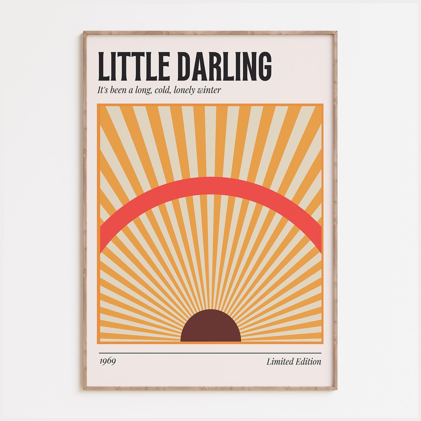 Here Comes The Sun Print