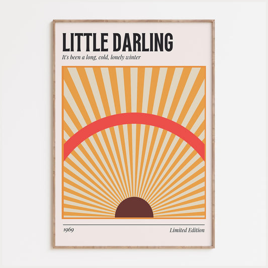 Here Comes The Sun Print