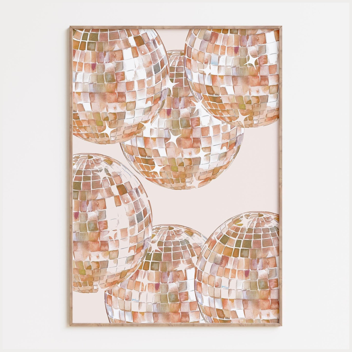 Disco Ball Print