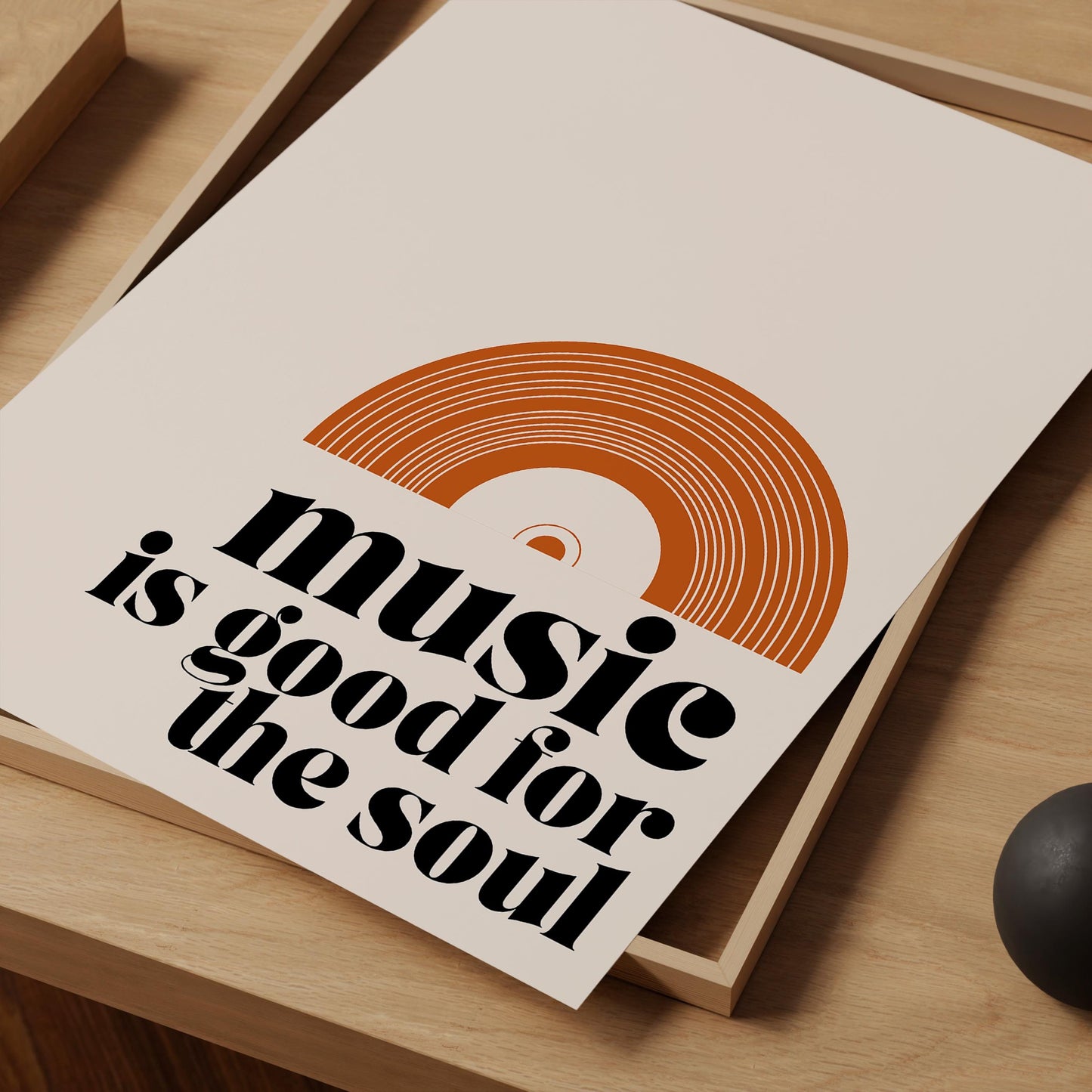 Music Is Good For The Soul Print
