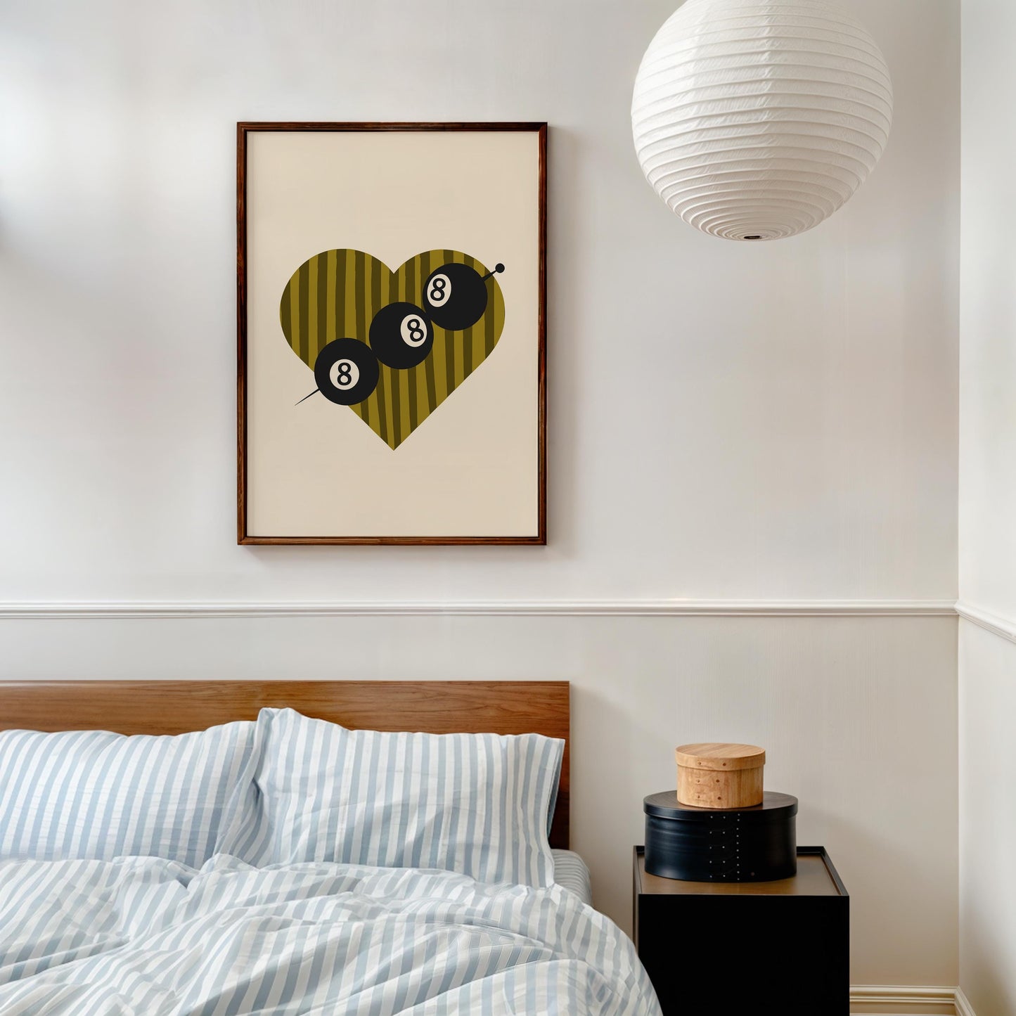 Pool Ball Cocktail Print