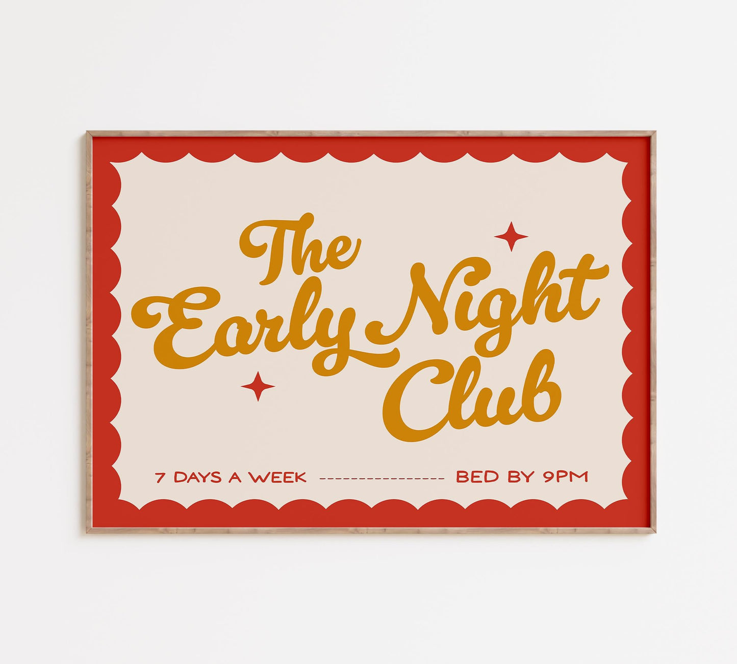 Early Night Club Print