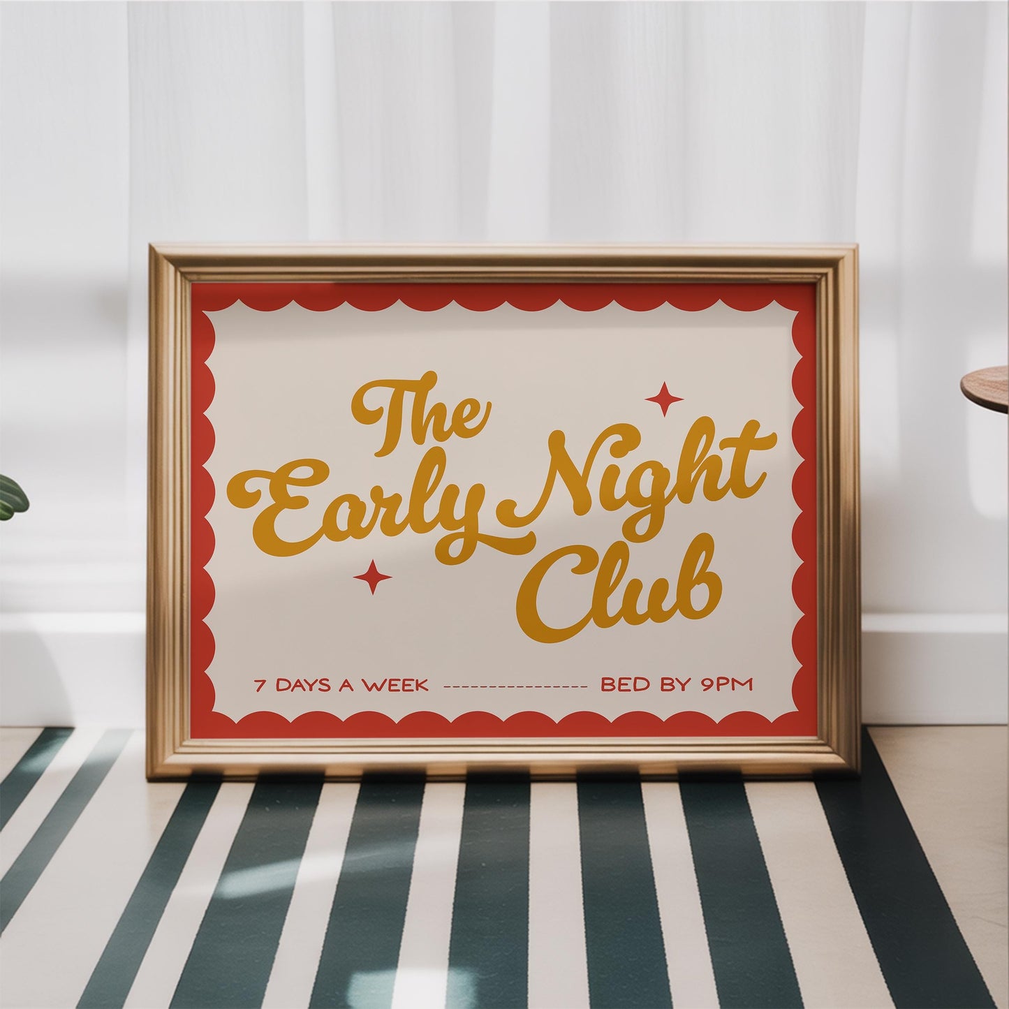 Early Night Club Print