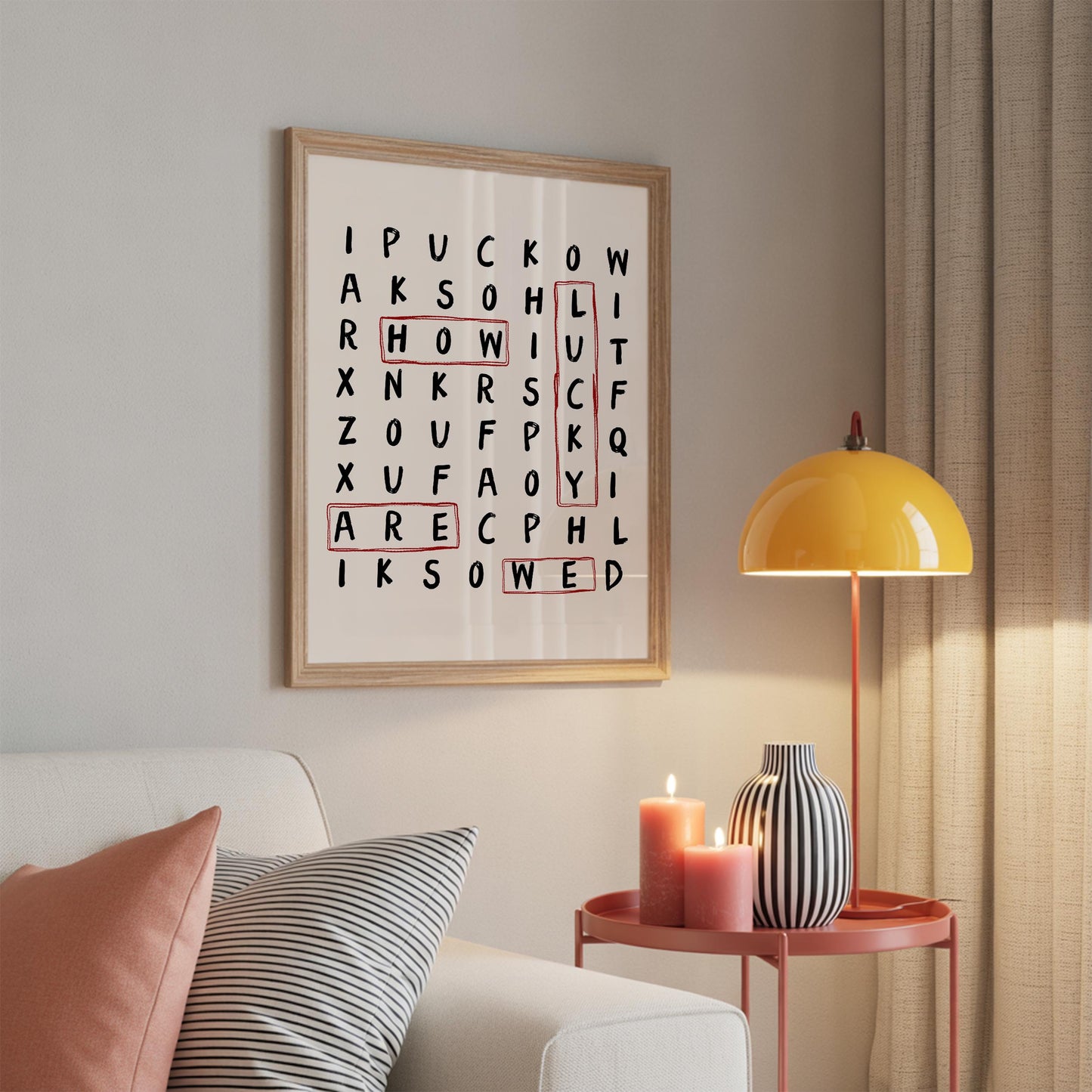 Lucky Word Search Print