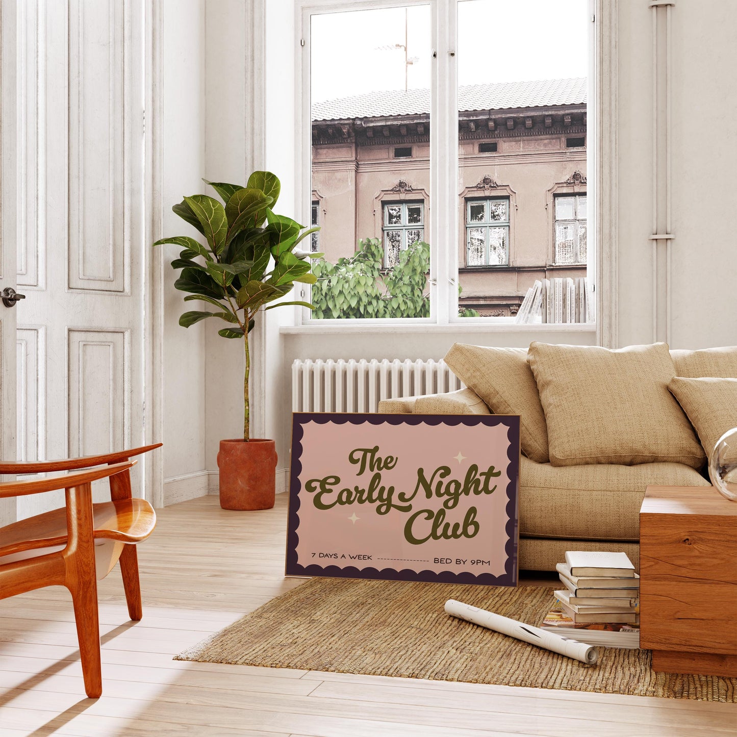 Early Night Club Print