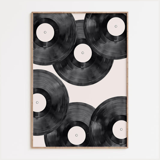 Vinyl Record Art Print