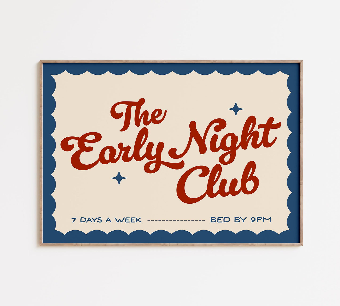 Early Night Club Print