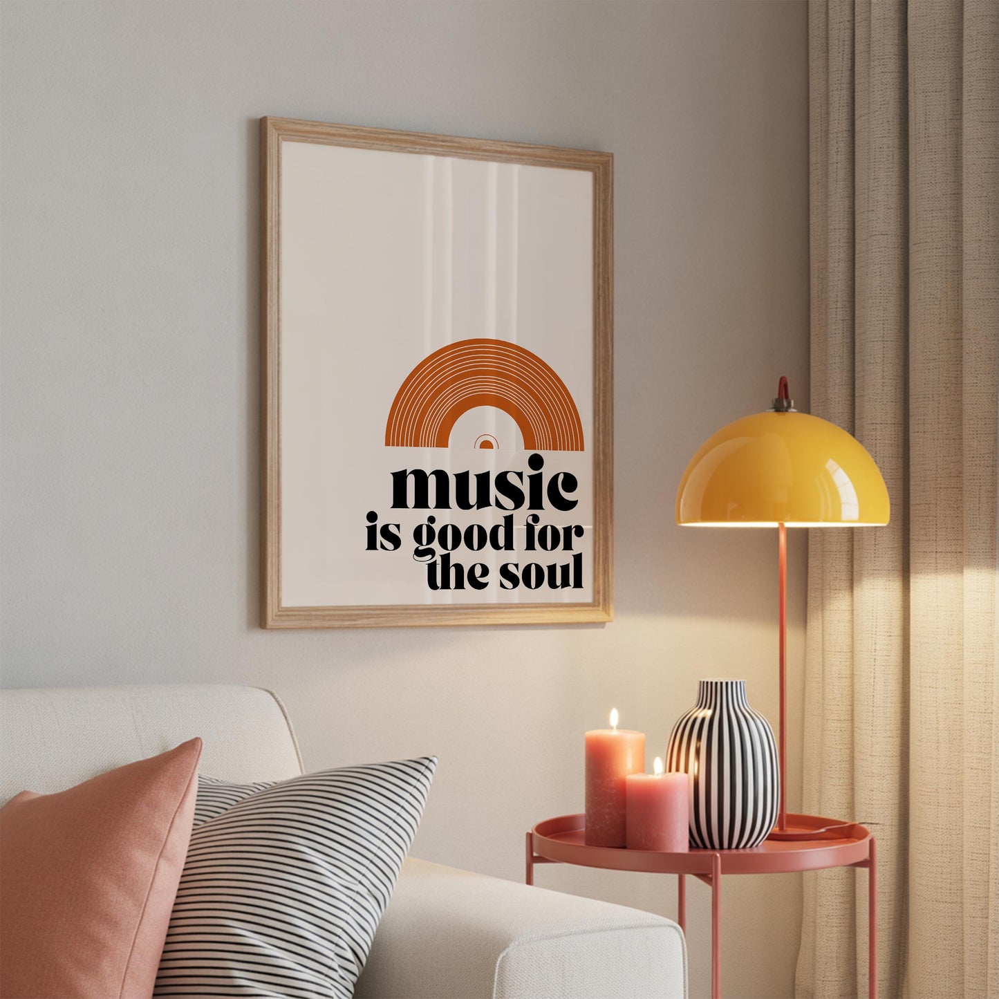 Music Is Good For The Soul Print