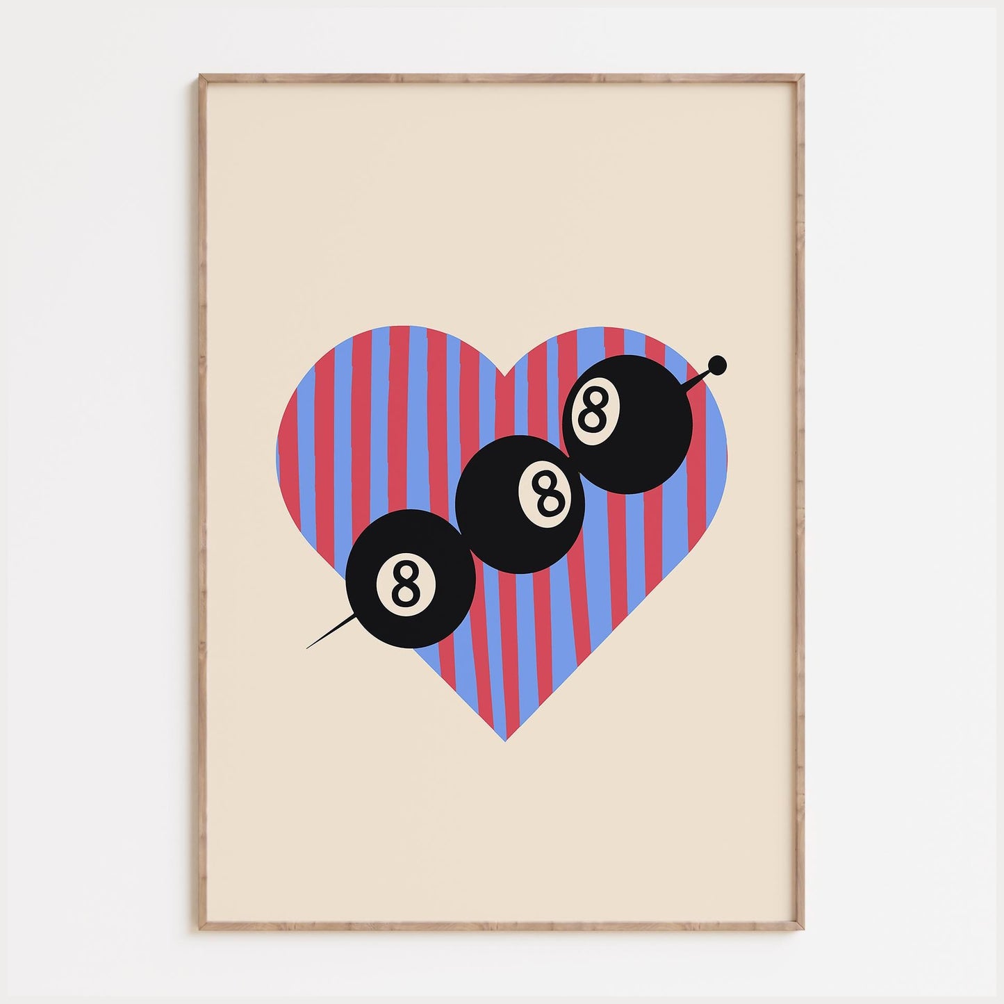 Pool Ball Olives Print
