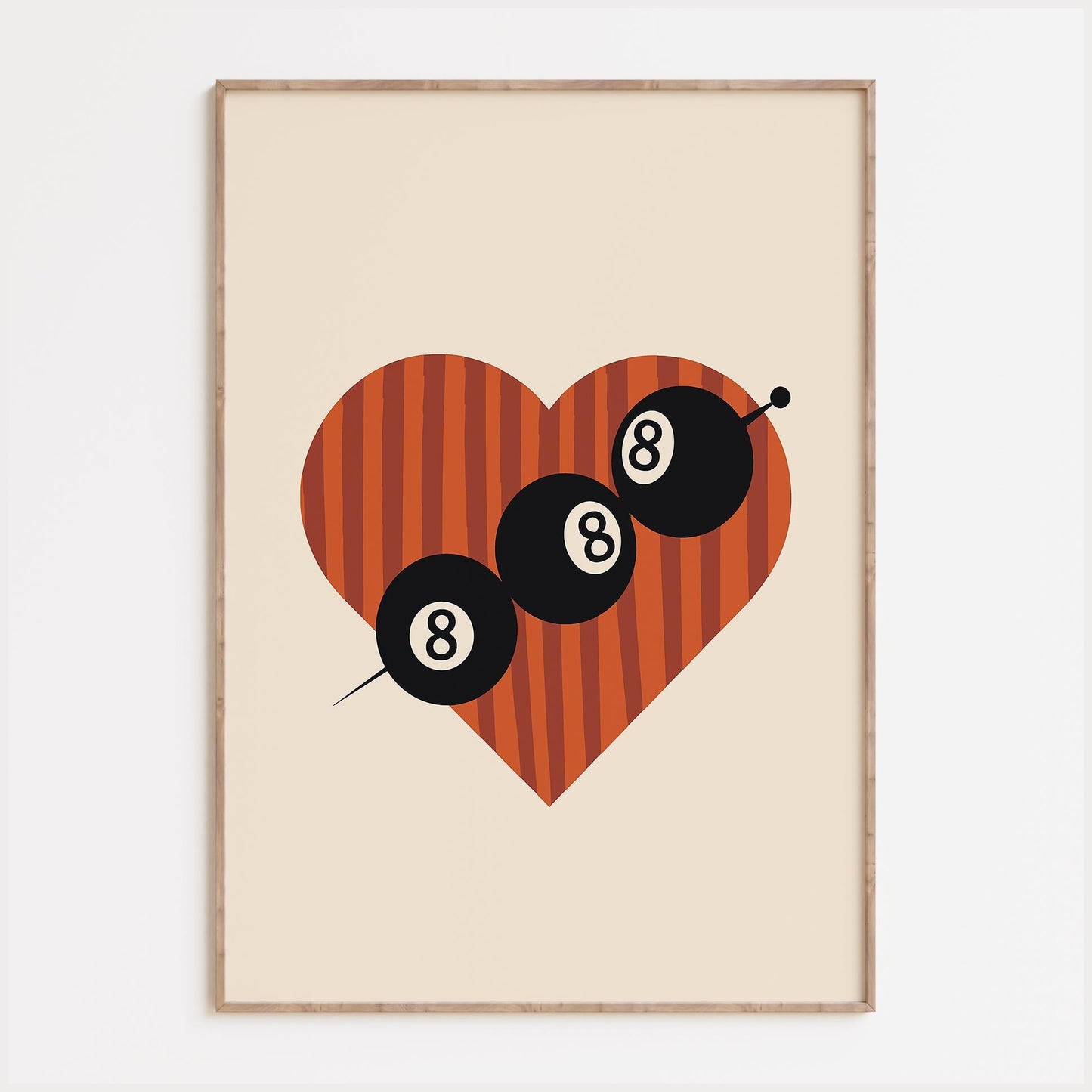 Pool Ball Olives Print