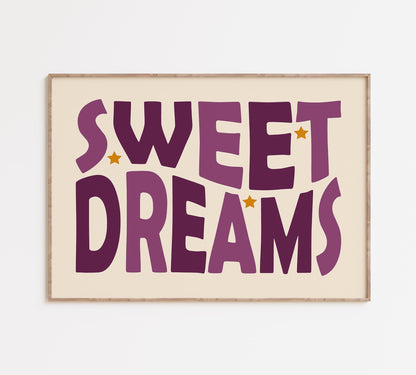 Retro Sweet Dreams Print