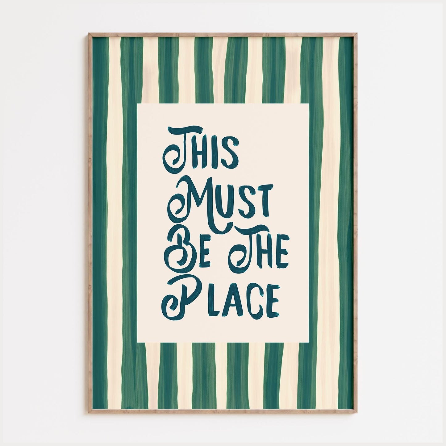 This Must Be The Place Print