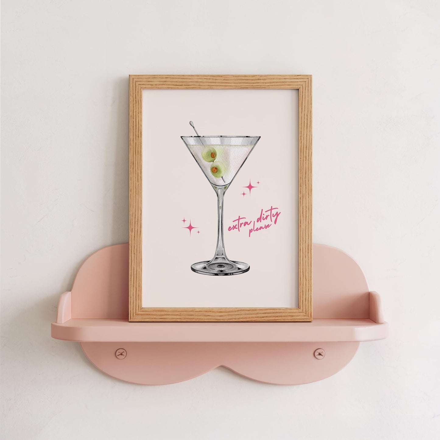 Extra Dirty Martini Print