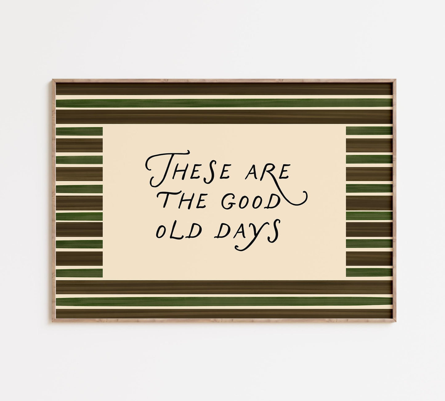 Good Old Days Print