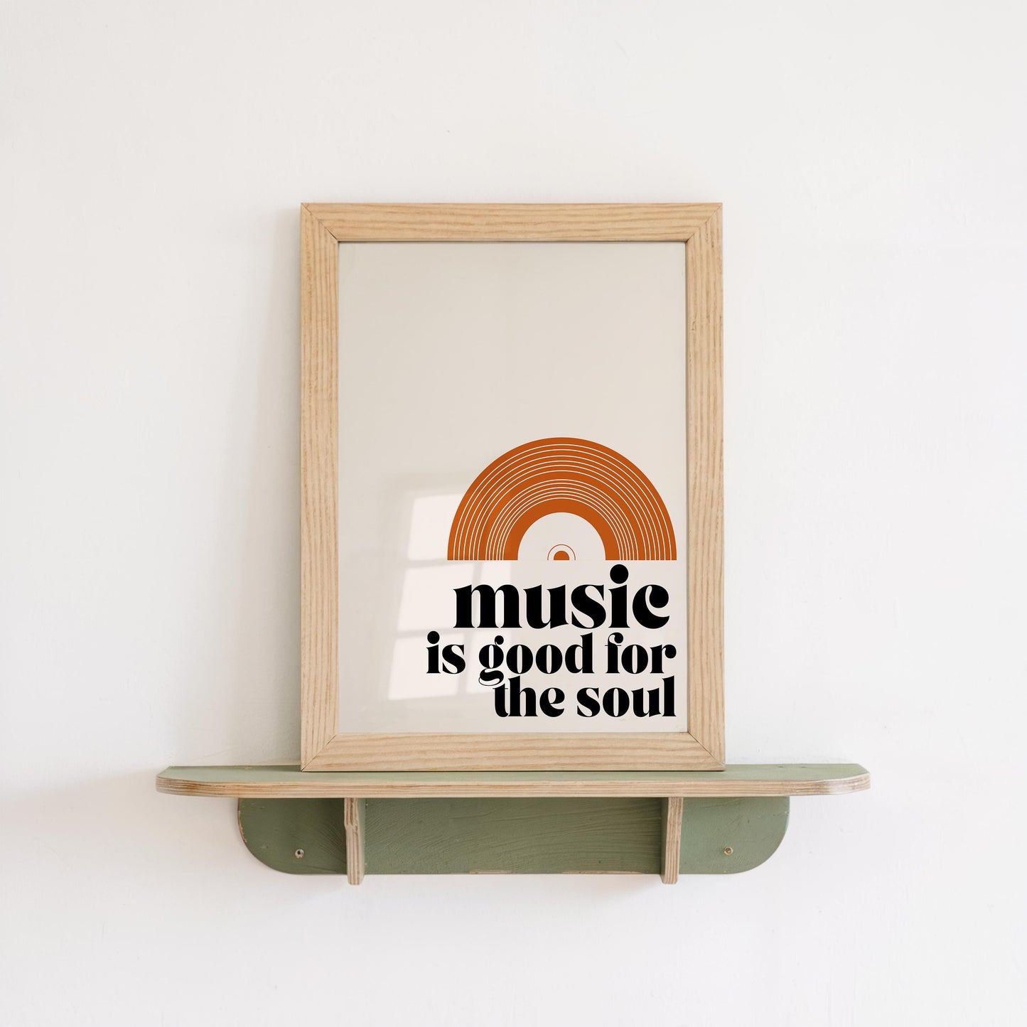 Music Is Good For The Soul Print