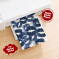Blue Lips Kiss Print