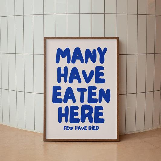 Funny Kitchen Print