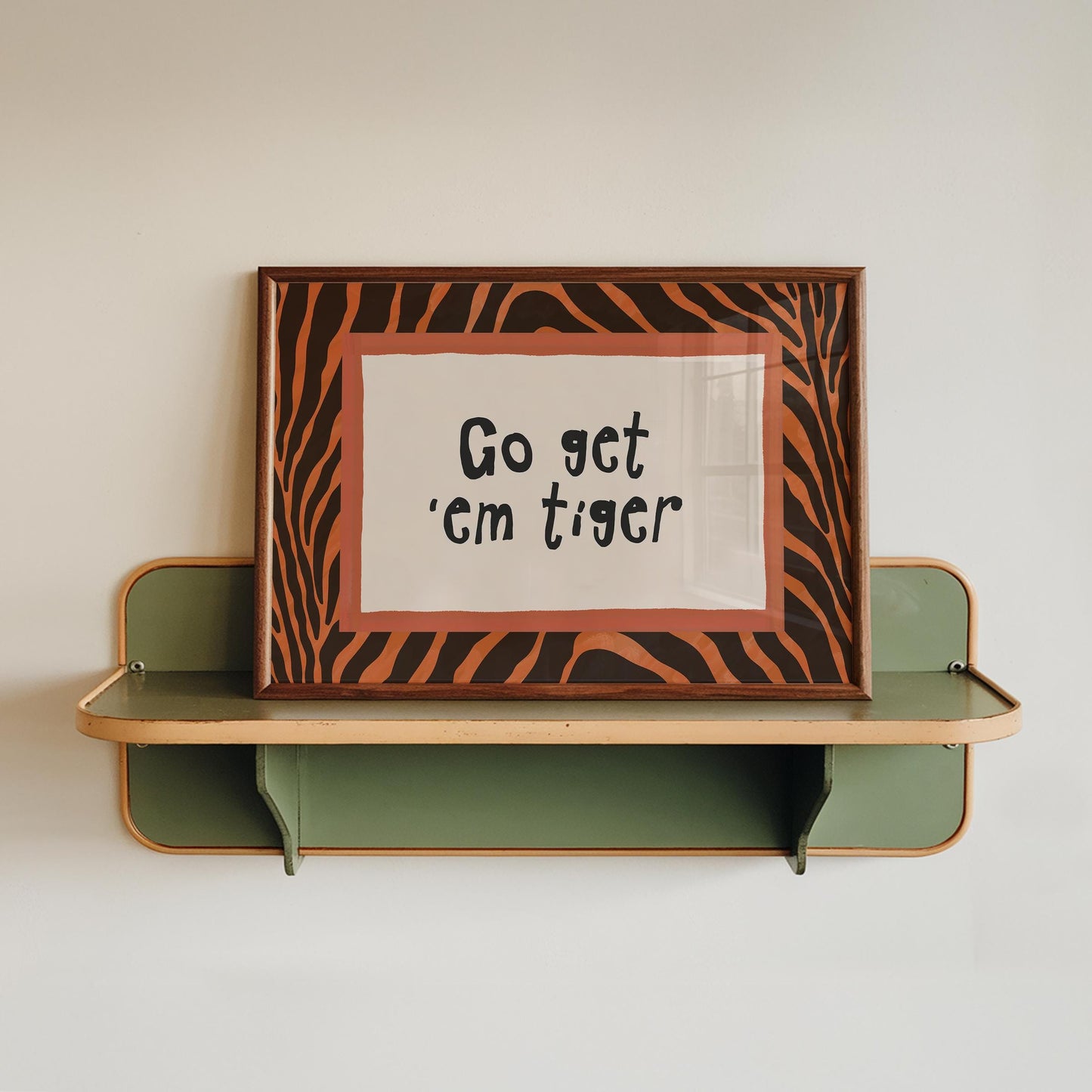 Go Get Em Tiger Wall Art