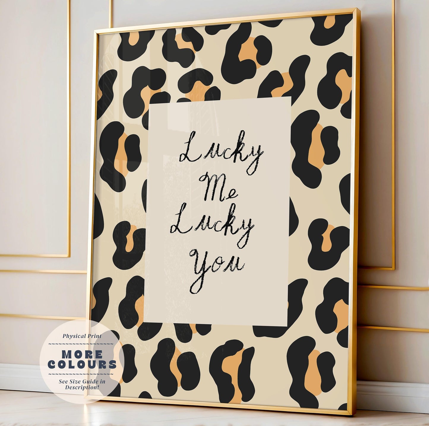 Lucky You Leopard Print