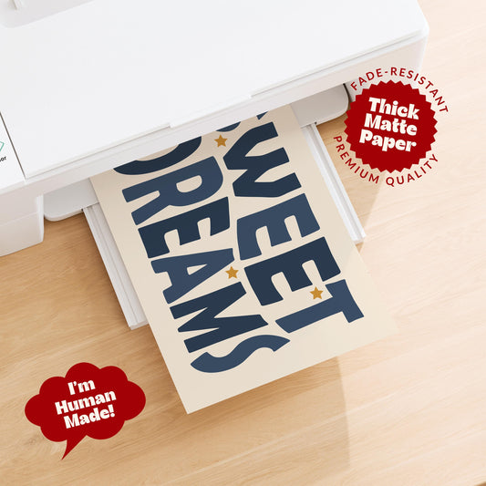 Retro Sweet Dreams Print