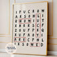 Lucky Word Search Print