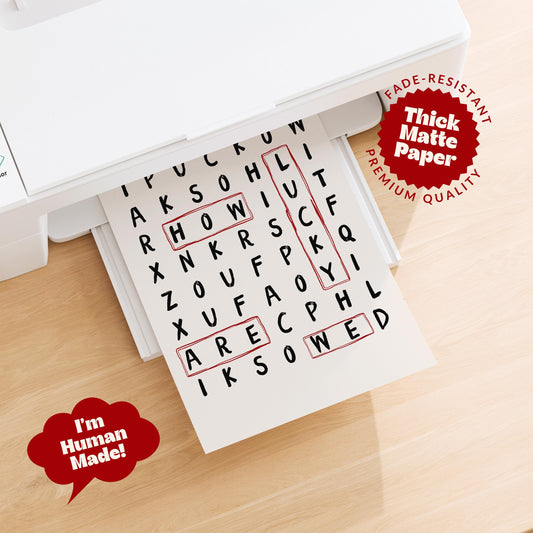 Lucky Word Search Print