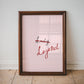 Be A Legend Print