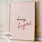 Be A Legend Print