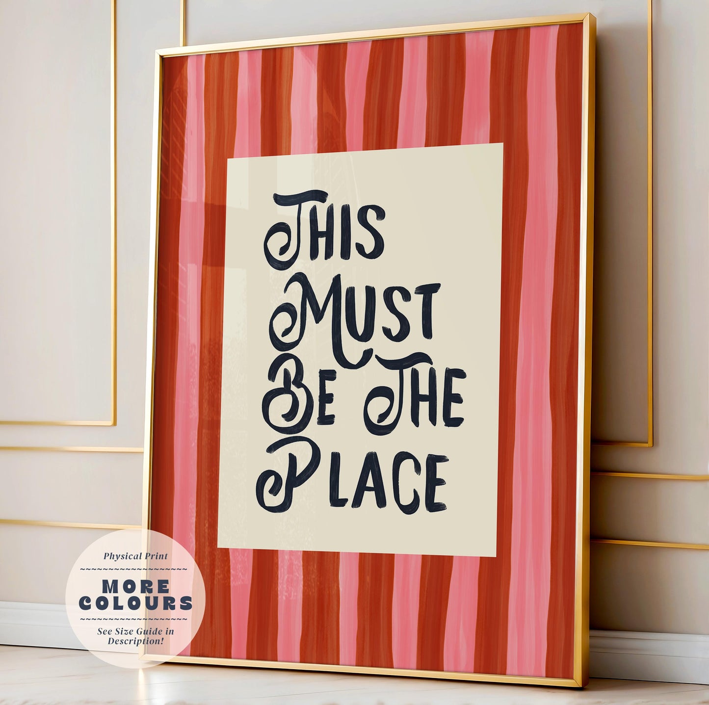 This Must Be The Place Print