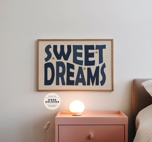 Retro Sweet Dreams Print