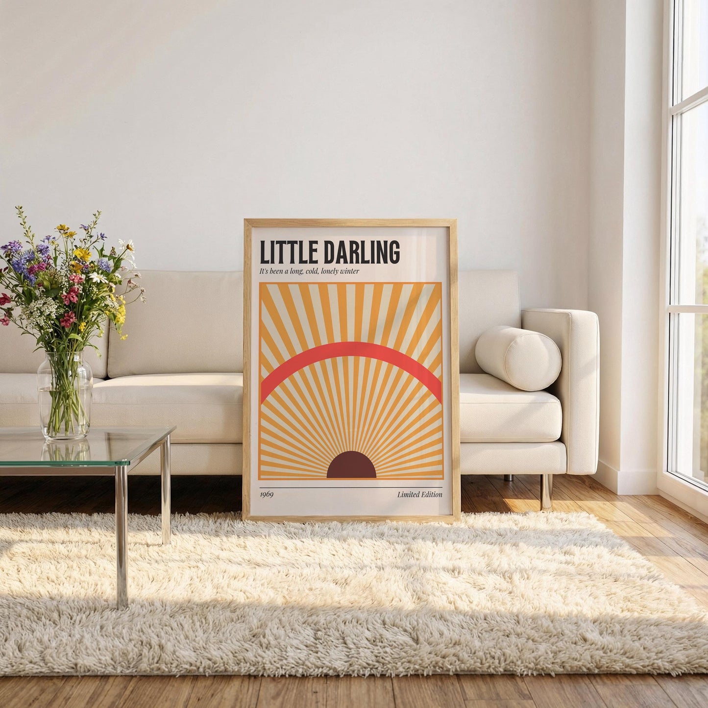 Here Comes The Sun Print