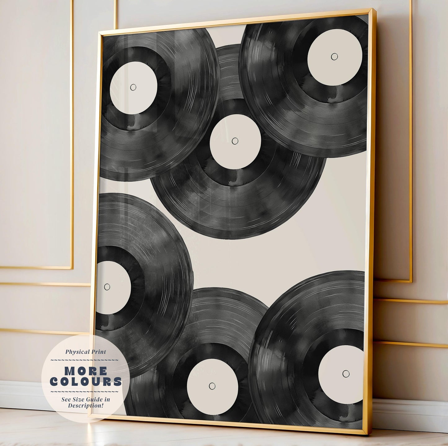 Vinyl Records Wall Art