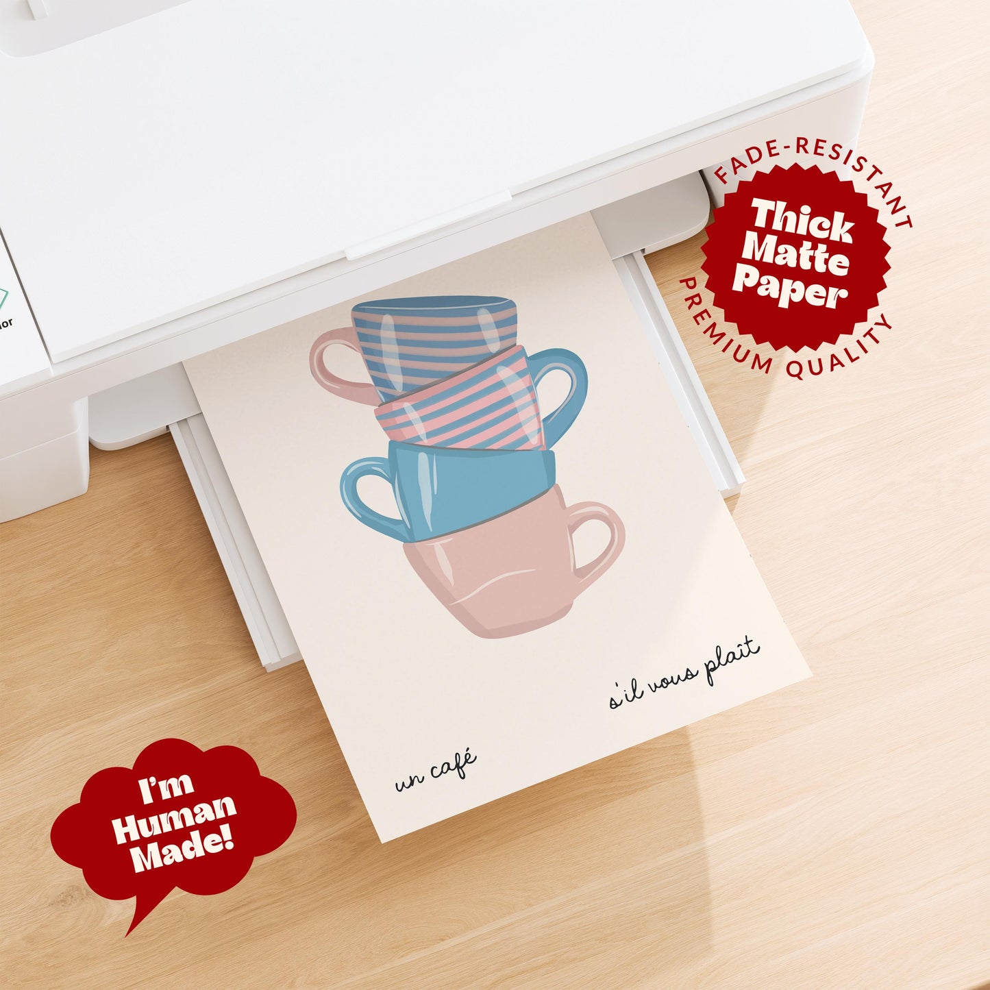 French Coffee Bar Print