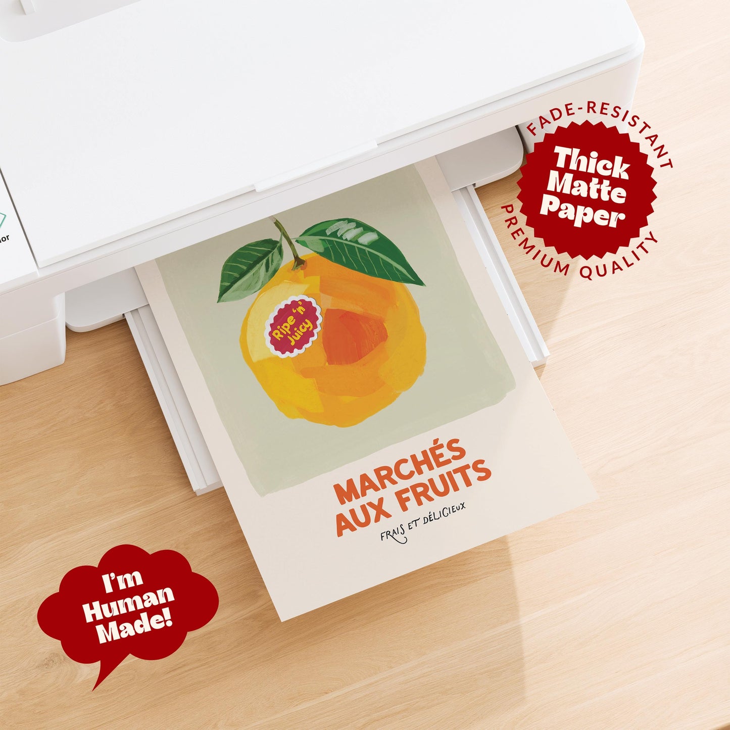 Fruit Market Print