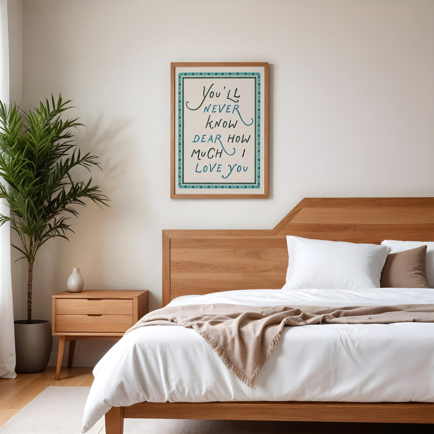 How Much I Love You Print