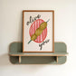 Olive You Print